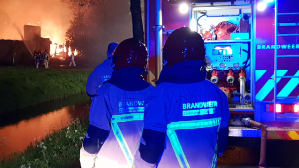 Middelbrand in Zennewijnen op Zennewijnenseweg - Alarmeringen.nl